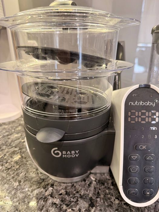 BabyMoov Nutribaby+ – robot kuchenny / parowar / blender dla dzieci
