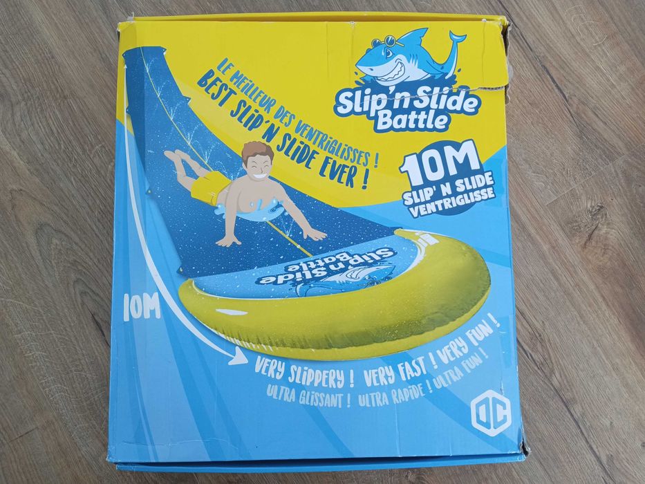 Ogromy Tor wodny 10 m, 2 ślizgi dla dzieci i dorosłych xxxl