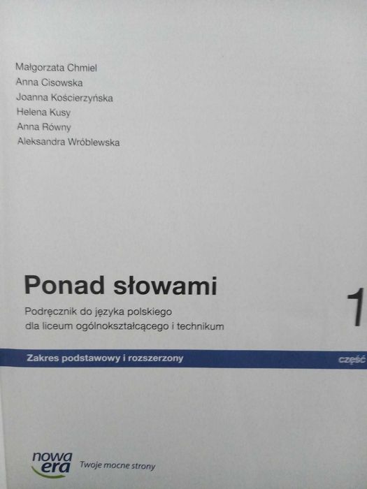 Ponad słowami 1.2