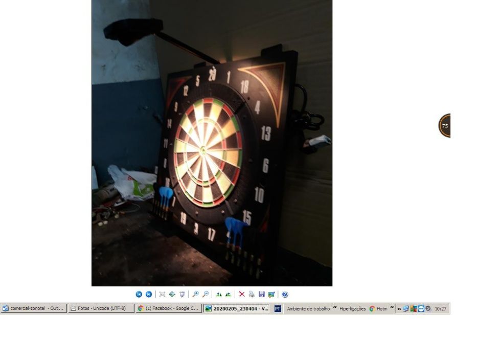 Alvo para dardos (Setas) pontas plásticas (Oferta 25%)