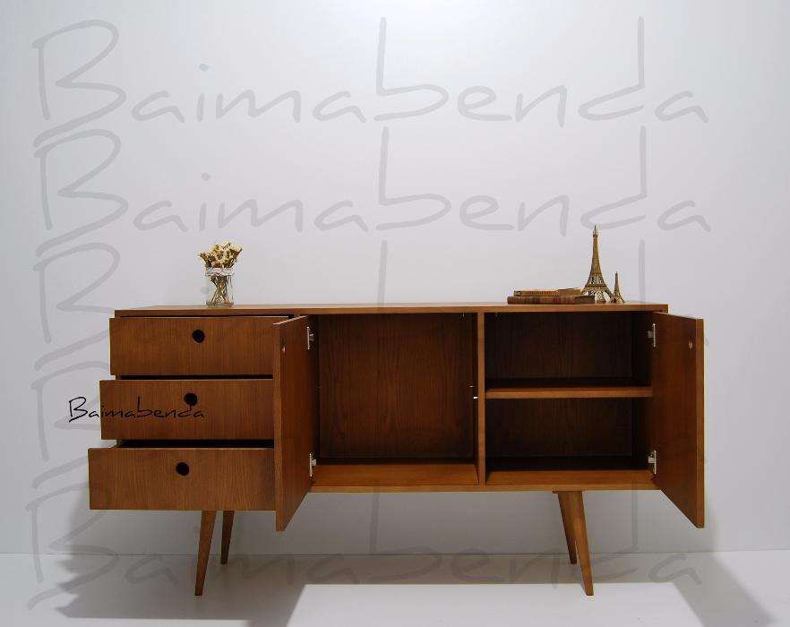 Móvel Aparador / Sideboard vintage c/ gavetas