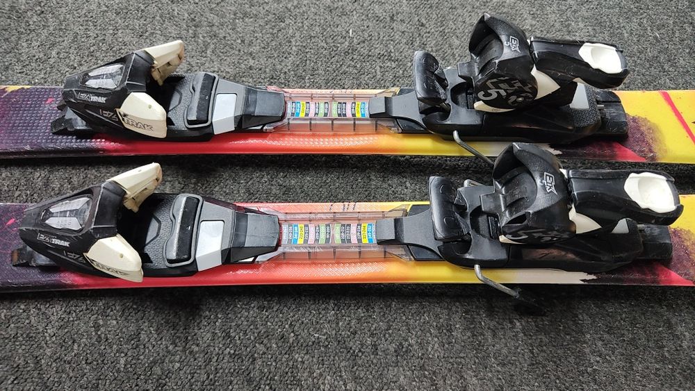 JUNIOR Narty 110 cm SALOMON LUX JR zjazdowe