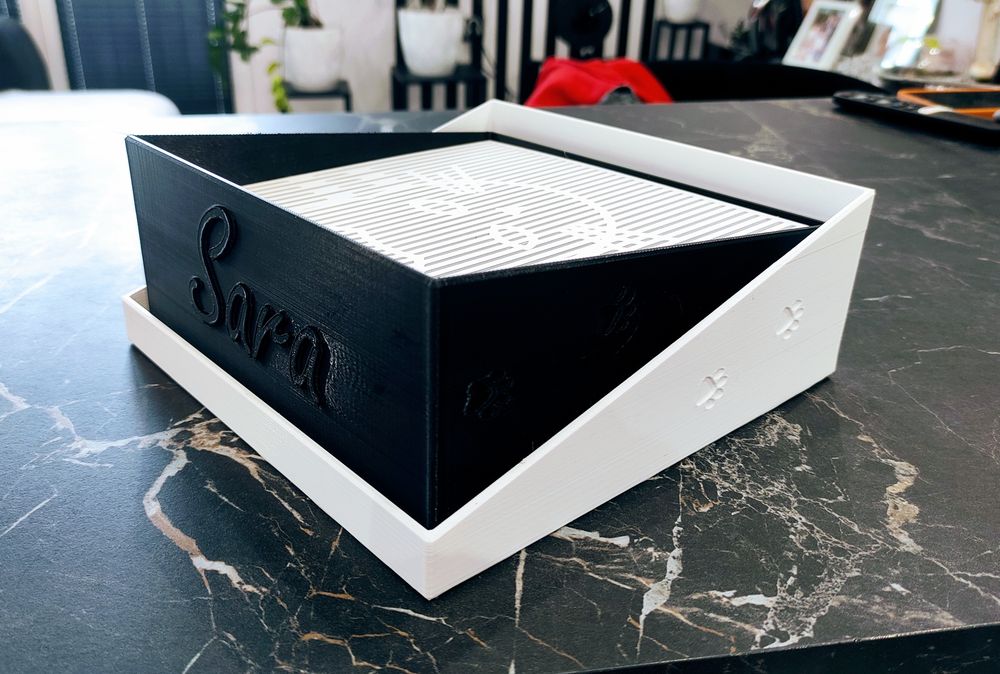 Personalizowany pojemnik/doniczka na trawę dla Twojego kota - druk 3D