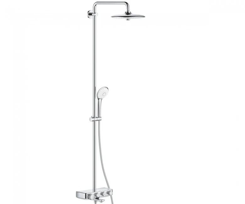 Душова система з термостатом