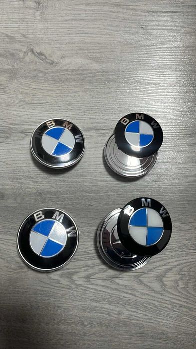 Símbolo Originais BMW 82/78/74/45mm Centro jantes 68/56mm