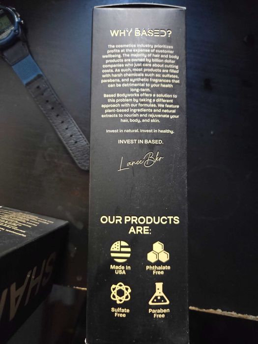 Nowy, oryginalny szampon Bāsd – premium, zaplombowany, prosto z USA.