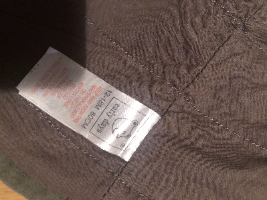 Kurtka parka bawelniana roz 12-18 msc 80 cm firmy „early days”