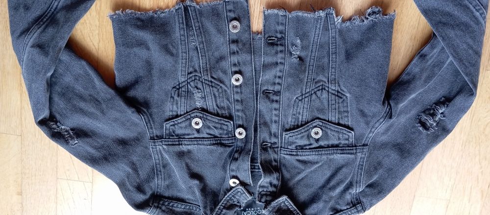 Casaco de ganga Xs64874053045250123