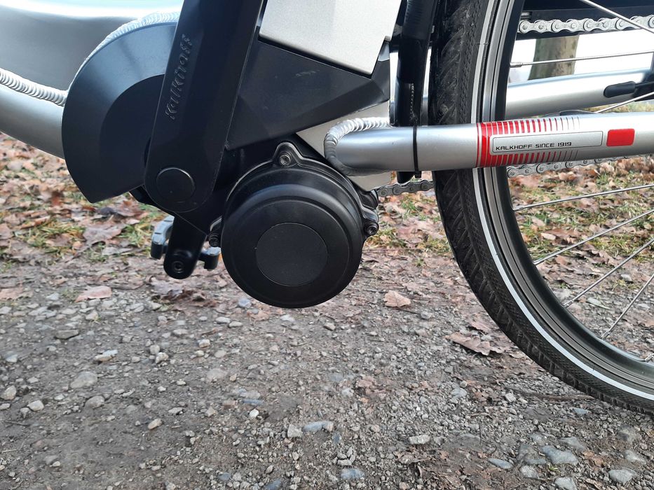 Rower elektryczny miejski trekkingowy Kalkhoff Agattu damki męski