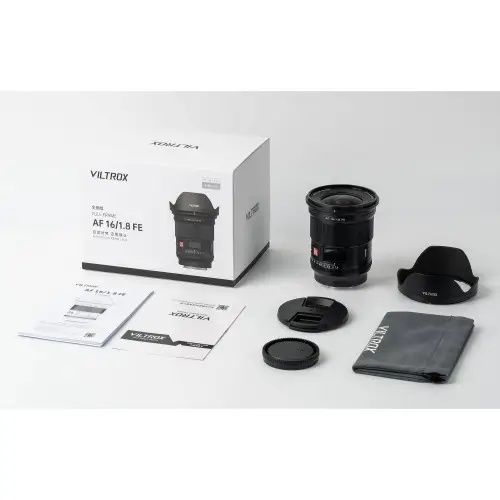 Ширококутний Об'єктив Viltrox AF 16mm f/1.8 FE Lens (Sony E) (AF 16/1.