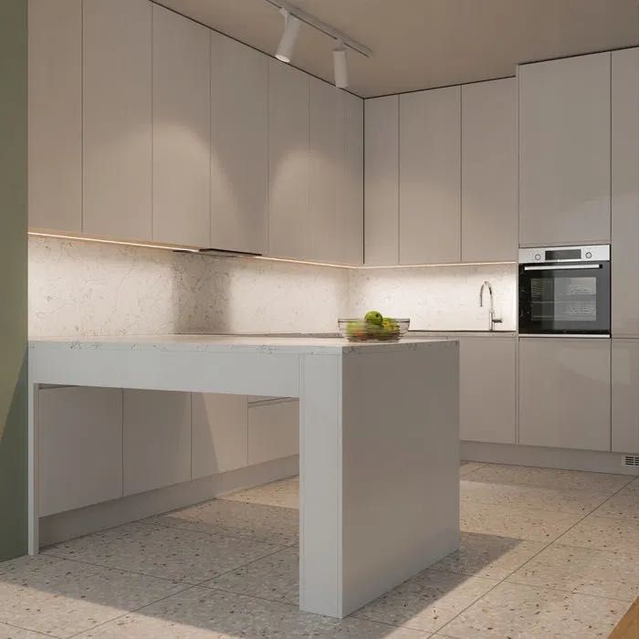 Profil aluminiowy do taśm LED anodowany wpuszczany frez mleczny klosz