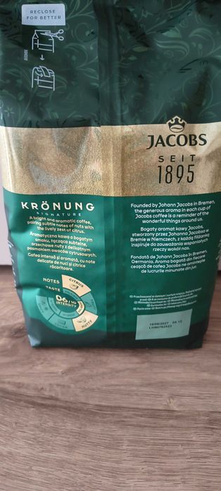 Kawa Jacobs kronung 4 x 1 kg ziarnista