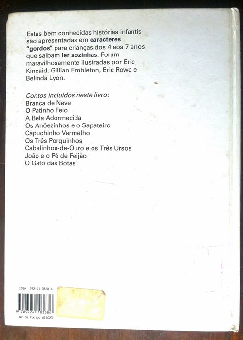 3 Livros infantis