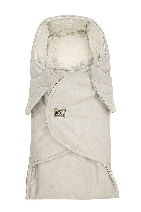 ANIELSKI otulacz do fotelika wózka kocyk kapturem LITTLE ELITE kolory