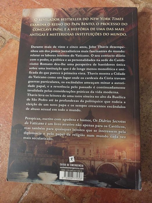John Thavis - Os Diários Secretos do Vaticano (PORTES GRATIS)