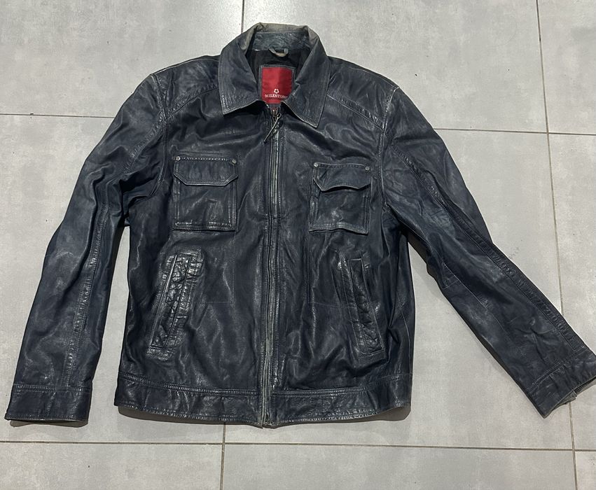 Kurtka skorzana męska Milestone L