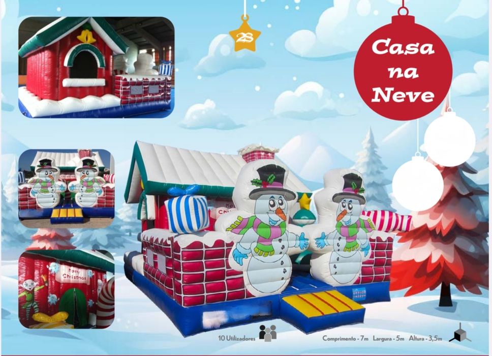 Insufláveis Temática Natal