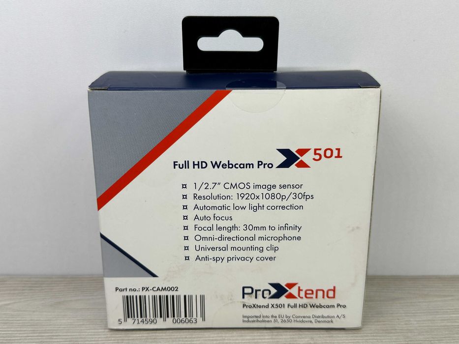 Kamera internetowa ProXtend X501 Full HD 1920x108030fps