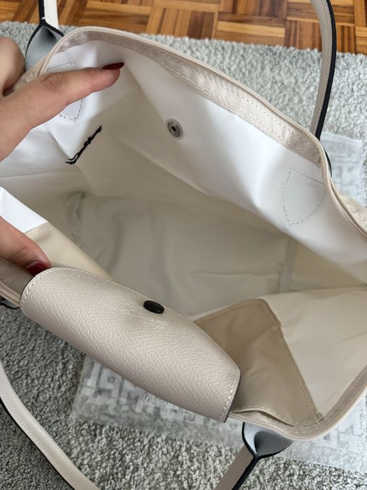 Mala longchamp L beige