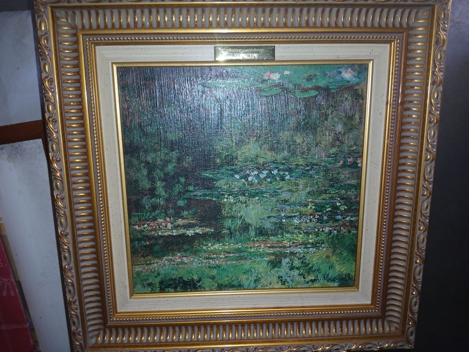 Coleção Quadros Impressionistas - Reproduções Claude Monet (Molduras