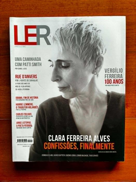 Revista LER: Clara Ferreira Alves