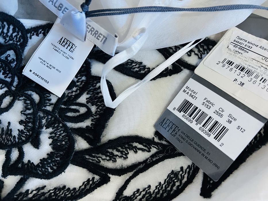 Новые подиумн платья Alberta Ferretti, Balmain,Stella McCartney  оригинал с бирк. размер S,XS