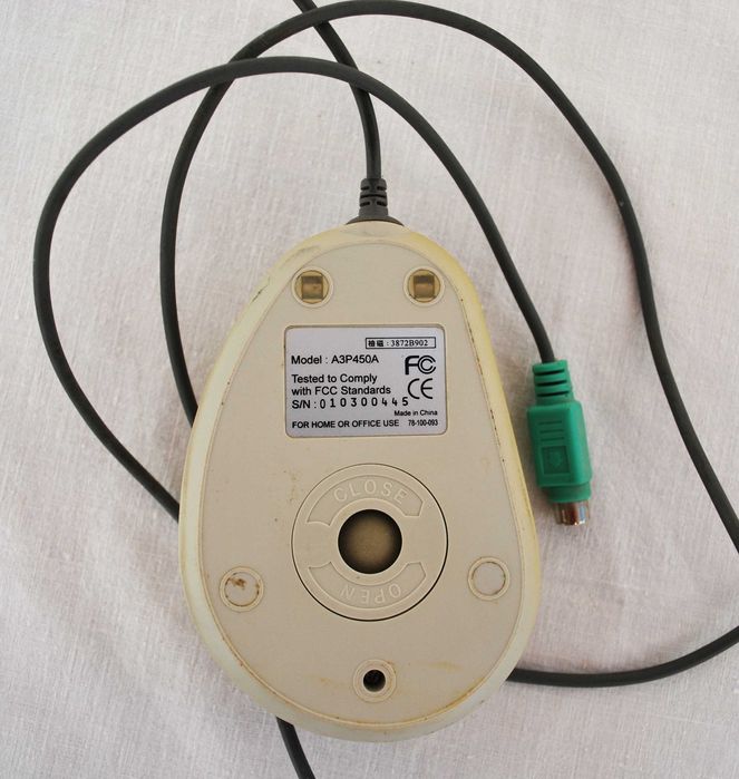 Rato Dexin com ficha PS/2