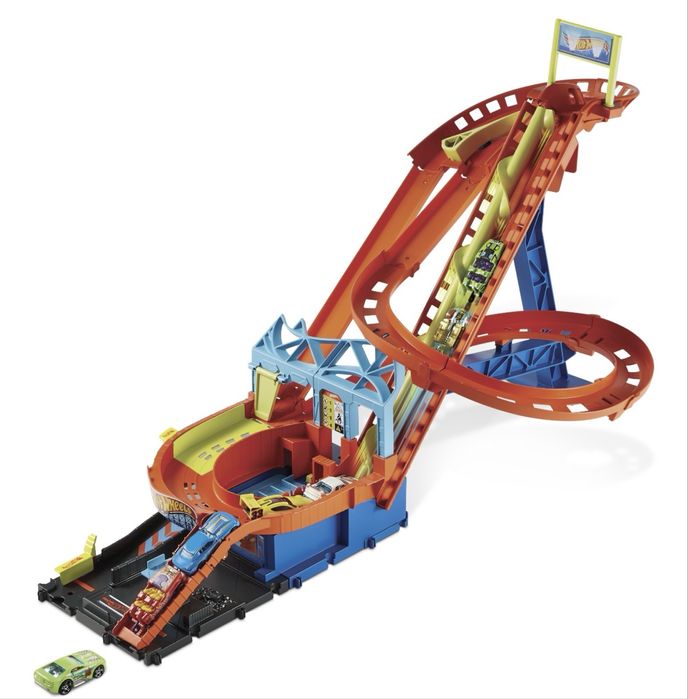 Hot wheels roller coaster