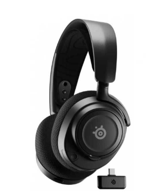 Słuchawki SteelSeries Arctis Nova 7 USB 2,4 GHz 7.1 Czarne