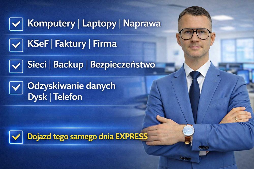 Informatyk dla Firm | KSeF | Komputer | inż. Damian Król | Rzeszów