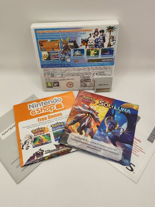Pokémon Moon CIB - Nintendo 3DS (Caixa em PT) | Excelente Estado