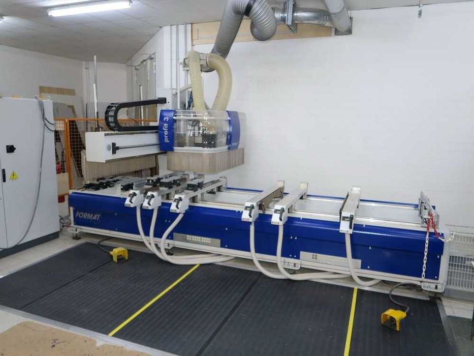 Cnc Centrum Obróbcze FORMAT Profit rok 2006 4 osie netto:24.900 Euro