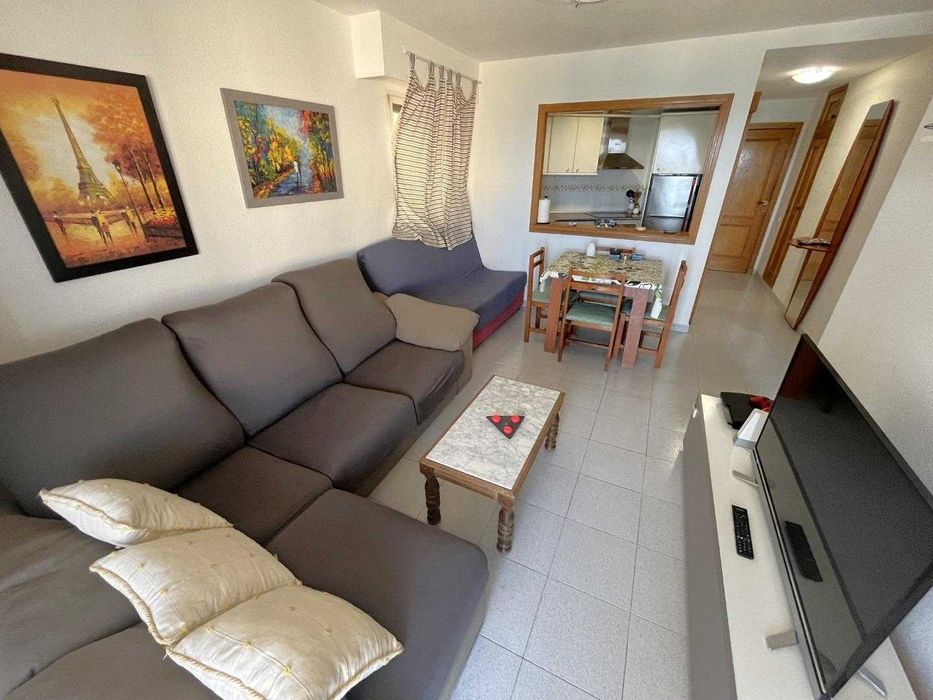 Первая линия! Квартира 85м2 в Аликанте, Испании, вид на море 219 000 €