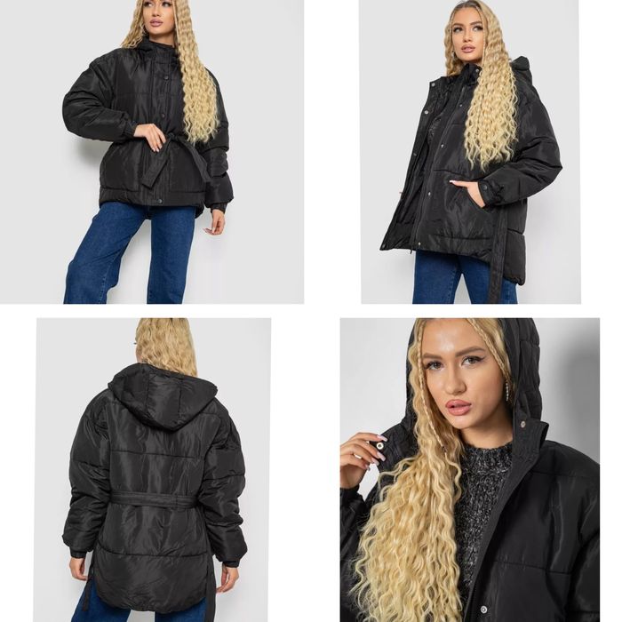Куртка жіноча демісезонна з капюшоном | Жіноча куртка розмір M - XXL