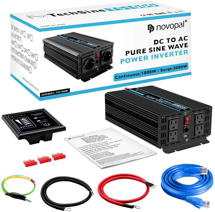 NOVOPAL TechSine TS 1000 PURE SINEINVERTER Преобразователь 