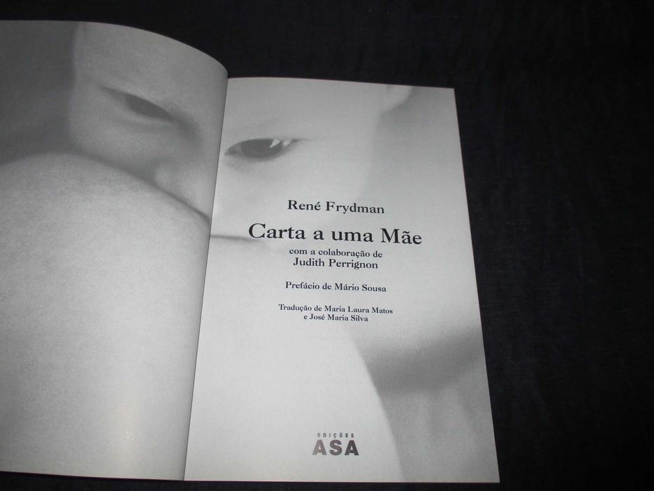 Livro Carta a uma Mãe René Frydman