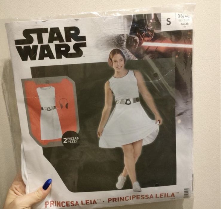 Księżniczka Leia star wars gwiezdne wojny roz. S/M
