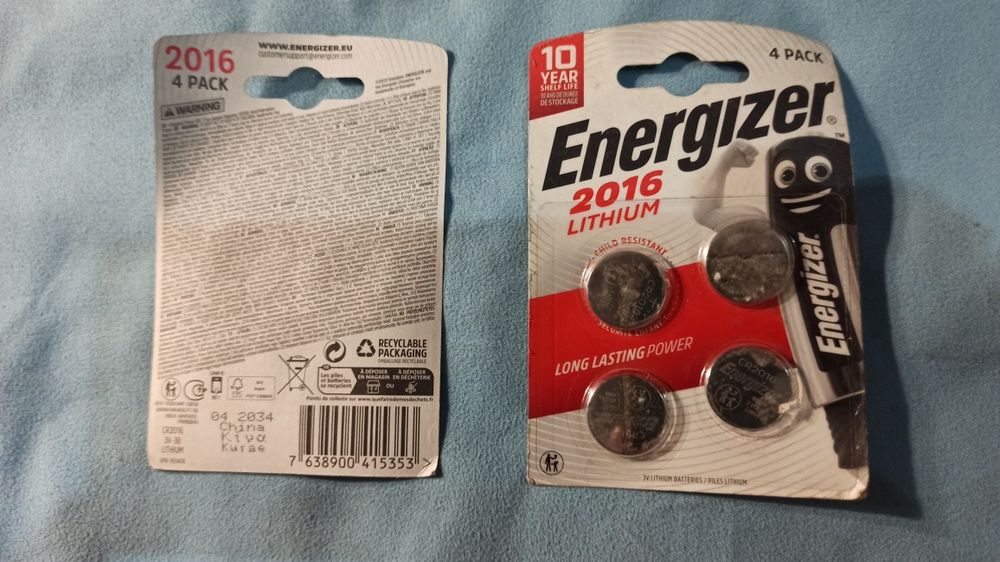 Energizer 2016 Lithium 4szt