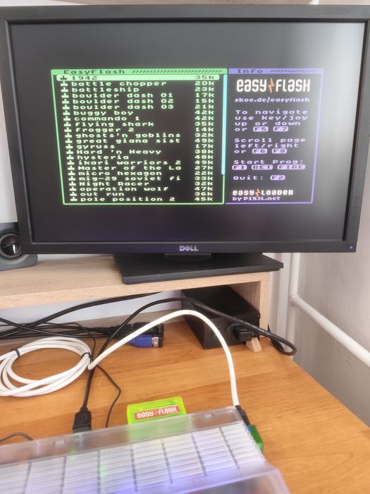 Cartridge EasyFlash do Commodore 64 C64