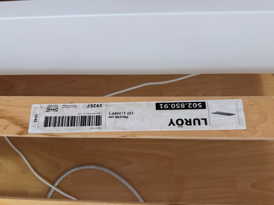 Łóżka IKEA KRITTER (2 szt.)