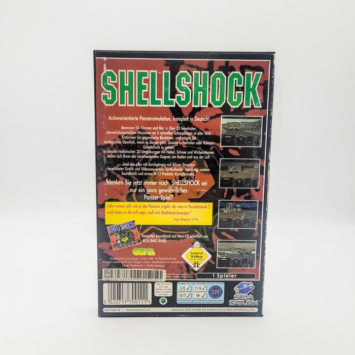 Shellshock Sega Saturn