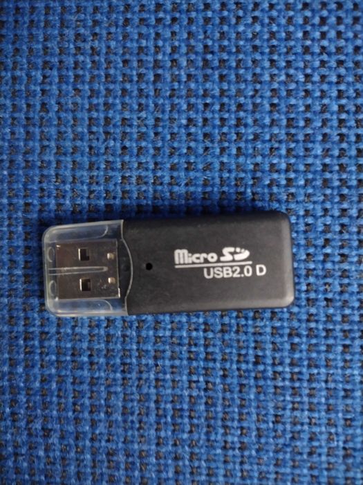 Czytnik kart Micro SD - pendrive czarny