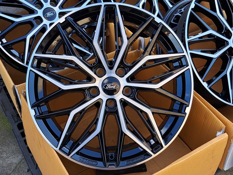 ALUFELGI FORD 17 NOWE 5x108 KUGA Galaxy Focus Mondeo S-Max Czarne CA26