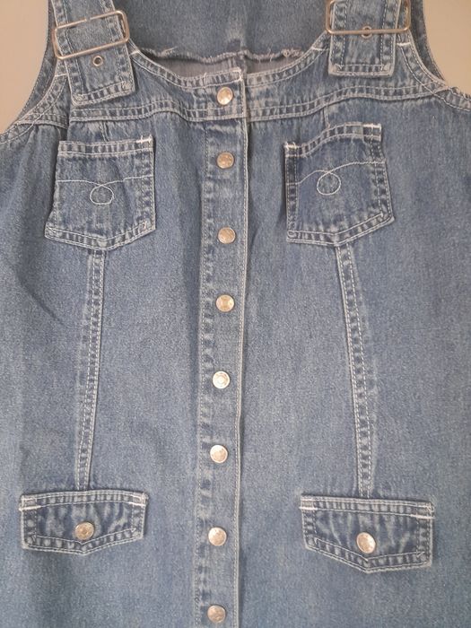 Sukienka jeansowa niebieska