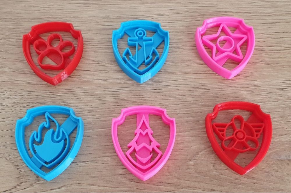 Foremki do ciastek pierników psi patrol