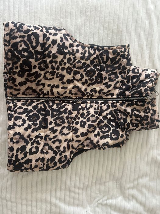 Colete Acolchoado Leopardo