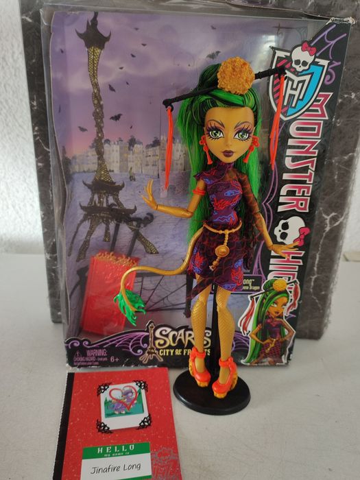 Monster High Jinafire Long scaris basic box
