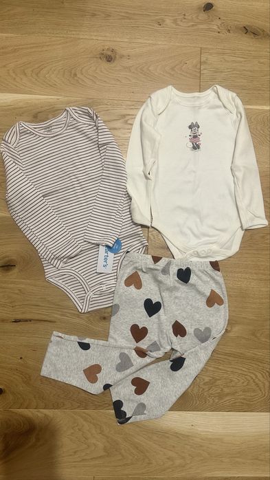 Набір carters 24 м комплект картерс боді на довгий рукав