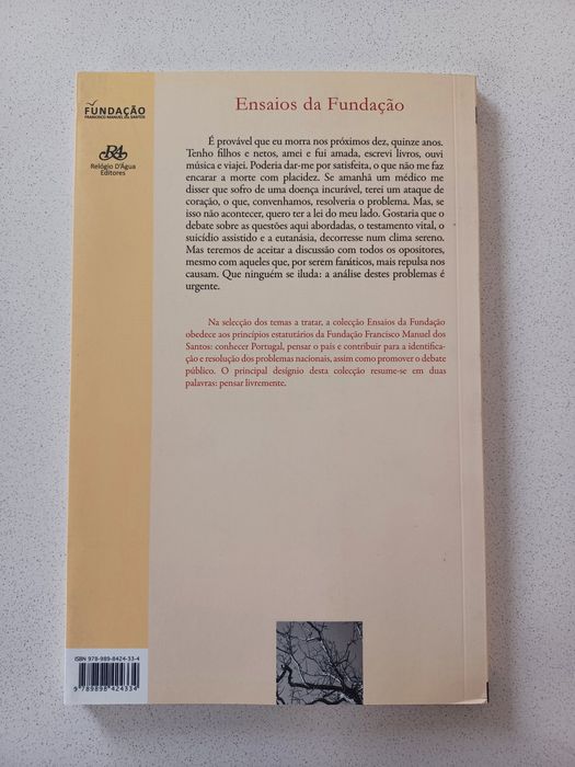 Livro A Morte - Maria Filomena Mónica