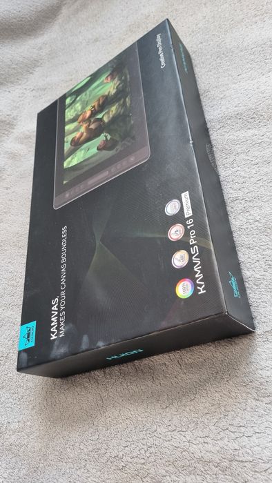 Huion Kamvas Pro 16 – stan idealny, komplet, jak nowy, użyty 2 razy